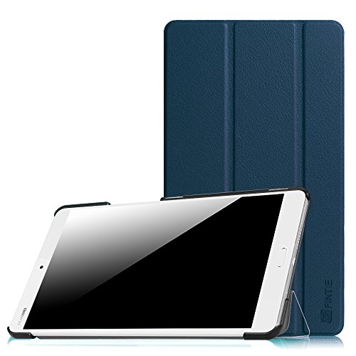 Fintie Huawei MediaPad M3 8.4 Hülle -Ultra Schlank Superleicht Ständer (SlimShell) Case Cover Schutzhülle Etui Tasche mit Ständer und Auto Sleep / Wake Funktion für 8.4" Huawei MediaPad M3 8.0 Android Tablet-PC, Marineblau