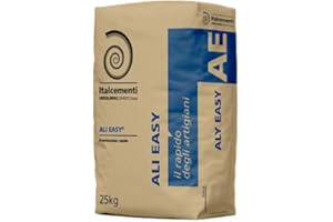 ITALCEMENTI i.speed ALI EASY Premiscelato rapido, CEMENTO RAPIDO SACCO 25 KG, GRIGIO