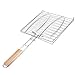Produktbild BBQ Barbecue Grill Kochen Fisch Burger Fleisch Lebensmittel Grillen Korb Ordner Clip Draht Maschen BBQ Werkzeug Zubehör