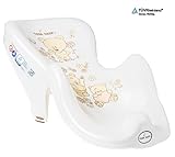 GoFuture Babybadewanne Luxus mit Stöpsel Set 3 Teilig – Badewanne 102cm Badesitz Ständer Wickelunterlage - 3