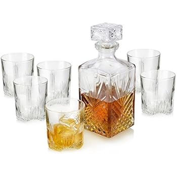 Decanter Per Whisky Bormioli Rocco Selecta - Vetro Soffiato, 1000 Ml, Lavabile In Lavastoviglie - Foto 3