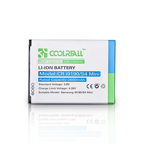 Coolreall 2600mAh Bater  a para Samsung Galaxy S4 Mini  i9190 con NFC