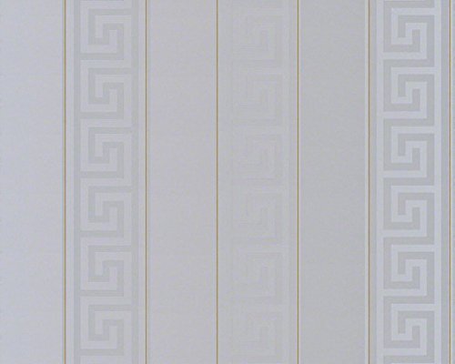 Streifentapete Versace Home Versace, Vinyl, metallic