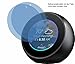 Produktbild 2x Crystal clear klar Schutzfolie für Amazon Echo Spot Displayschutzfolie Bildschirmschutzfolie Schutzhülle Displayschutz Displayfolie Folie