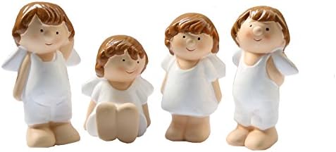 Greencherry 4 Loves Child Baby Angels Cupid Home Decor Cherub Statue Baby Sculpture Figurine