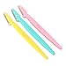 Tourwin 3pcs Pack Stainless Eyebrow Face Razor Shaver Shaper Hair Remover