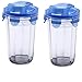 Produktbild Glasslock Shaker, Glas, Blau/Transparent, 9 x 9 x 14.1 cm, 2-Einheiten