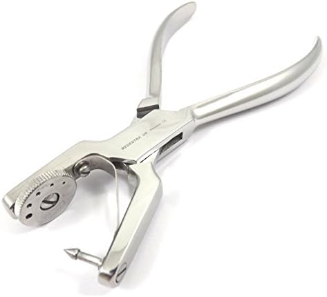 Medentra Professional Anisworth Punch Plier Clamp Forceps