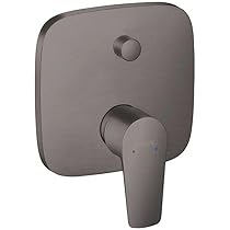 Raccord Mural Hansgrohe FixFit S - Support Pratique Pour Votre Douchette En Bronze Brossé