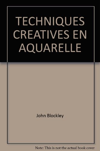 Techniques créatives en aquarelle