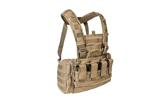 Tasmanian Tiger Chest Rig MKII - Chaleco Multiusos (Talla única) Beige Caqui Talla:Talla única