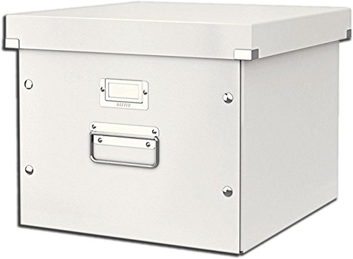 Leitz 60460001 Archiv-Hängebox Click und Store, Graukarton, weiß - 2