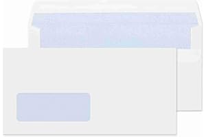 Blake Purely Everyday DL 110 x 220 mm 80gsm Self Seal Window Envelopes (FL2884/500) White - Pack of 500