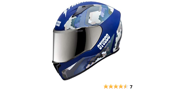 Studds Helmet Thunder D5 with Mirror 