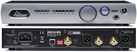 Prism Sound CALLIA Audiophile USB DAC Preamp/Headphone Amplifier with UK Type G Power Lead - Grey Metallic