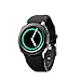 Produktbild Mygsn Watch Fitness Tracker Wasserdichtes Schwimmen - Intelligente Runde Bildschirmuhr Wasserdichtes Multifunktions Sport Armband Anruf für Huawei - Apple - Erwachsene - Student Watch (Farbe : C)