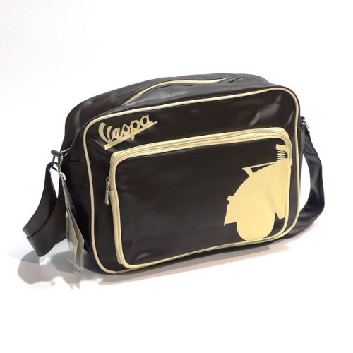 Preisvergleich Produktbild Schultertasche VESPA Wideframe braun Rally Sprint GS PX