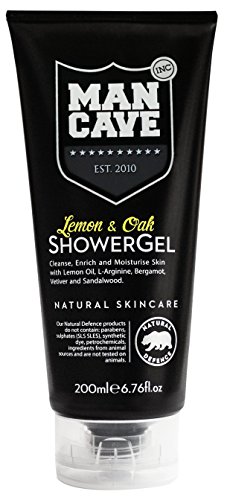 ManCave Natural Lemon & Oak Shower Gel 200ml