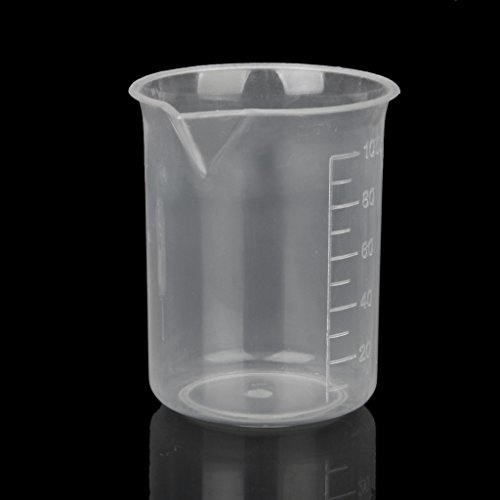 100ml Transparent Kunststoff Messbecher Messbecher - 7