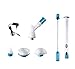 Produktbild Elektrische Reinigungsbürste,Spin Scrubber360° Multifunctional Bürste, mit 3 einstellbar Bürstenköpfe und 1 Verlängerungsstange,aufladbar, für Ecken, Badzimmer, Toilette,Küche Reinigungs (Weiß)