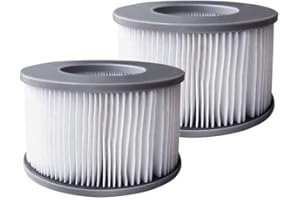 Covienapp 2 PCS MS-pa Replacement Filter for All Current MS-pa Hot Tubs Filter Inflatable Pools SPA Cartridge FD2089 Filter (Enhanced Version)