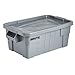 Price comparison product image Rubbermaid 53L BRUTE Tote with Lid - Grey