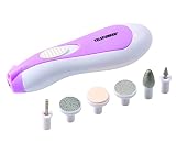 22255 Set de manicura y pedicura eléctrica Telefunken con 6 accesorios -...
