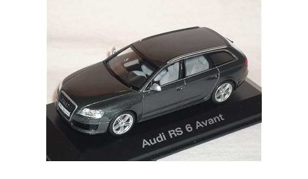 Audi A6 A 6 Rs6 Rs 2008 2010 Avant Kombi Daytona Grau 1 43 Minichamps Modell Auto Modellauto Amazon Co Uk Toys Games
