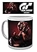 Produktbild 1art1 Set: Gran Turismo, Der Echte Fahr-Simulator, Sport Foto-Tasse Kaffeetasse (9x8 cm) Inklusive 1x Überraschungs-Sticker