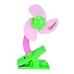 Cozyswan&reg; Baby Pushchair Cot Buggy Pram Mini Safety Clip-on Fan (Pink)