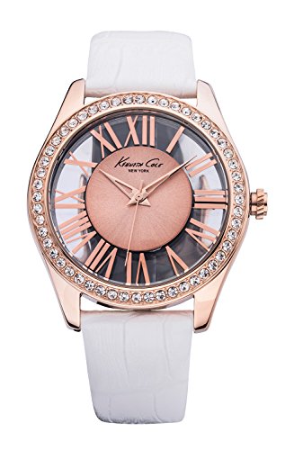 Kenneth Cole Damen-Armbanduhr Transparency Analog Leder KC2728