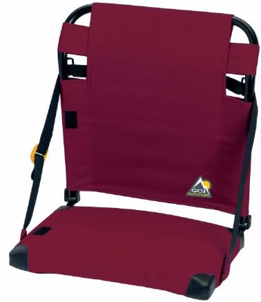 GCI Outdoor BleacherBack Stadium Seat, Maroon