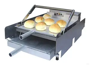 bhavya enterprises Steel Hamburger Machine Commercial (Silver)