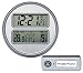 Produktbild Ks Wanduhr mit integrierten Türklingel Funkuhr LCD Funkuhr Funkklingel Funkgong