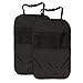 Car Seat Back Protector Backseat Kick Mat Black, Pack of 2 - UK Stock Free Shipping