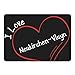 Produktbild Mousepad Modern I Love Neukirchen-Vluyn schwarz