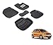 Auto Hub Premium 3D Car Mats For Tata Tiago - Black RS.899.00
