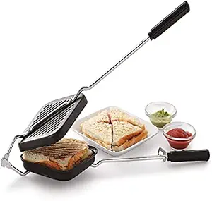 RBGIIT Gas Toaster, Sandwich Maker ,Sandwich Toaster, Sandwich Maker Nonstick,Sandwich Maker Pan,Toaster,Grill Sandwich Maker,Grill Sandwich Toaster,Sandwich Toaster Black
