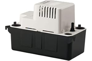 Little Giant 554455 Vcma-20 Series Condensate Removal Pump with Safety Switch, 7" Height, 5" Width, 11" Length, 230V