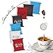 Produktbild Caffè Italiano Bocca Della Verità Pads VERKOSTUNG KIT AMERIKA - CARIBBEAN - Packung mit 100 Pads - kompatibel ESE 44 mm