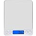 Price comparison product image OLRIKE 500g x 0.01g Precison Kitchen Scale Smart Weigh Trae Funtion Pro Digital Kitchen Scales with LCD Blue Backlight Used for Weigh Foods, Powder, Fine Items, Jewellery Etc
