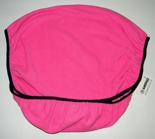Amidale-Saddle-Cover-Pink-Soft-Fleece-Horse-Riding-Equestrian