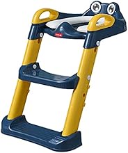 LuvLap trainer potty seat with ladder, potty seat cum toilet seat, Fits all standard size toilets for 1 + Year