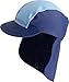 Playshoes Boy's UV Sun Protection Swim Sunhat Surfer Cap, Blue (Navy/Lightblue), Small (Manufacturer Size:49cm)