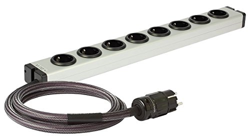 Preisvergleich Produktbild Goldkabel Executive Superline Ultra 8-fach Netzleiste, 2.10m