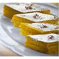 Kesar Kaju katli 1Kg Indian Traditional Sweet Best Gift For All Occasions Raksha Bandhan, Rakhi, Marriage, Diwali, Holi, Ganesh Chaturthi Festival Treat For Family & Friend