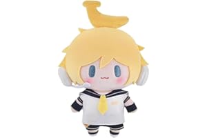 Zhongkaihua Kagamine Rin - Colgante de felpa de 15 cm, cojín de almohada de anime, relleno de algodón de polipropileno, bolsa de coche, llavero para decoración del hogar, colgante para fanáticos