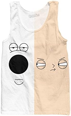 Rageon Men's Brewie Griffin Tank Top XL Multi