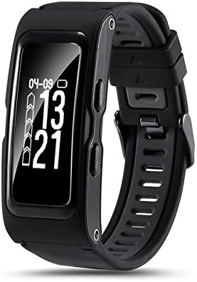 OOXLF Smart Wristwatch IP67 Waterproof Wristband Activity Tracker with Step Counter / Calorie Counter / Sleep Monitor for iphone and Android , black