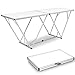 Produktbild WOLTU® Tapeziertisch Campingtisch Klapptisch Arbeitstisch mit Maßskala auf der Tischplatte CPT8123sg1 198 x 60 x 80cm